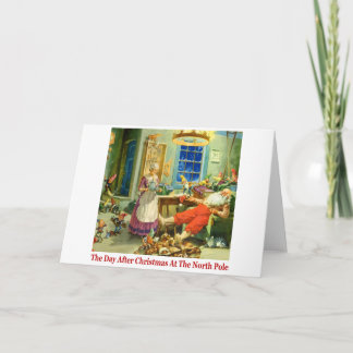 Cartes Pour Fêtes Annuelles Le jour après Noël chez le Polonais du nord