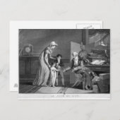 Cartes Pour Fêtes Annuelles Le jour de nouvelle année, 1807 (Devant / Derrière)