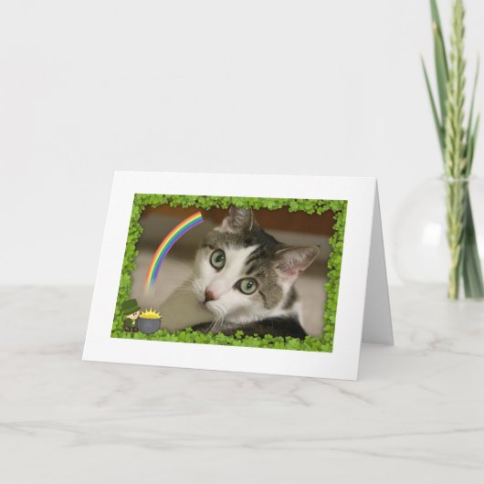 Cartes Pour Fêtes Annuelles Le jour Gracey de St Patrick (Devant)