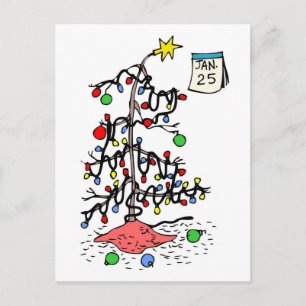 Cartes Pour Fêtes Annuelles Le Joyeux Noël tardif Carte-Voient le de