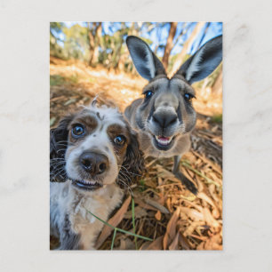 Cartes Pour Fêtes Annuelles Le King Charles Cocker Spaniel prend des selfies à