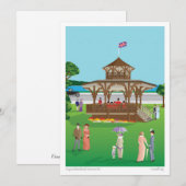 Cartes Pour Fêtes Annuelles Le kiosque Haywood - Vancouver (Devant / Derrière)