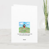 Cartes Pour Fêtes Annuelles Le lampadaire (Dos)