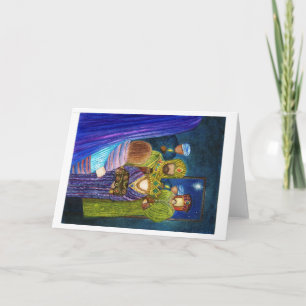 Cartes Pour Fêtes Annuelles Le Magi