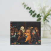 Cartes Pour Fêtes Annuelles Le Maypole par Louis Wain (Debout devant)