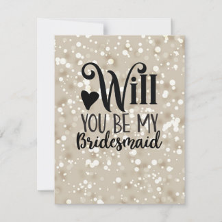 Cartes Pour Fêtes Annuelles Le meilleur est à venir, serez-vous ma demoiselle 