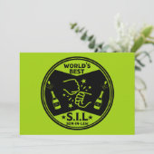 Cartes Pour Fêtes Annuelles Le meilleur gendre du monde (Debout devant)