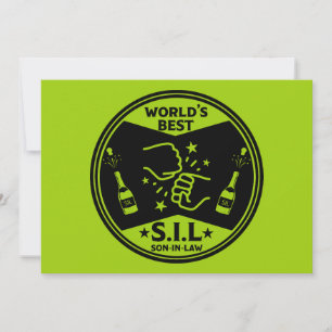 Cartes Pour Fêtes Annuelles Le meilleur gendre du monde