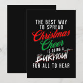 Cartes Pour Fêtes Annuelles Le Meilleur Moyen De Diffuser Noël Fêter Des Noël (Devant / Derrière)