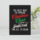 Cartes Pour Fêtes Annuelles Le Meilleur Moyen De Diffuser Noël Fêter Des Noël (Debout devant)