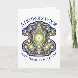 Cartes Pour Fêtes Annuelles Le Mère : Le Jardin de Vie et d'Amour de Dieu