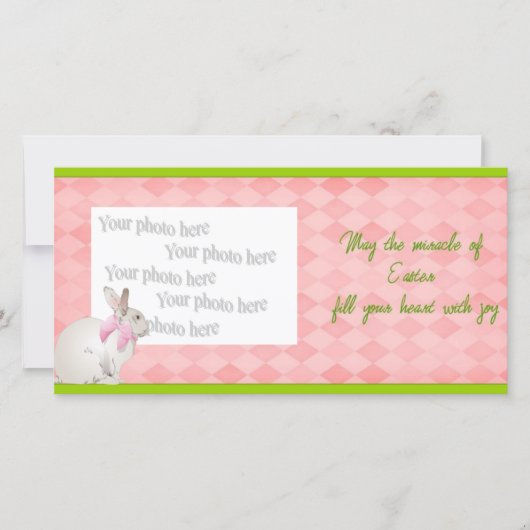 Cartes Pour Fêtes Annuelles Le miracle de Pâques (Devant)