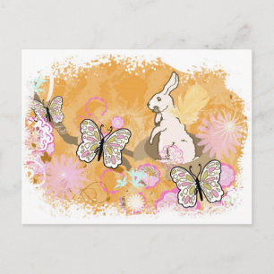 Cartes Pour Fêtes Annuelles Le nid de Bunny de Pâques