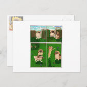 Cartes Pour Fêtes Annuelles Le Pekingese (Devant / Derrière)