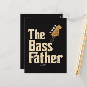 Cartes Pour Fêtes Annuelles Le père Bass