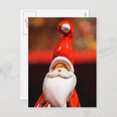 CARTES POUR FÊTES ANNUELLES LE PÈRE NOËL (Devant / Derrière)