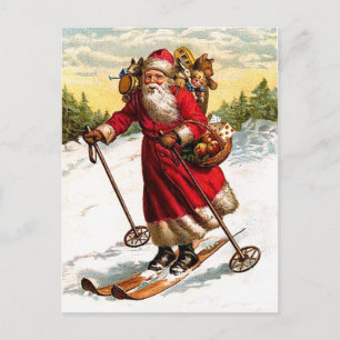 Cartes Pour Fêtes Annuelles Le Père Noël