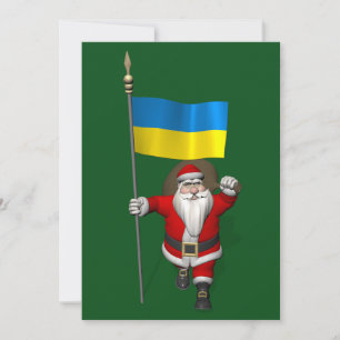 Cartes Pour Fêtes Annuelles Le Père Noël En Ukraine