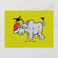 Le Père Noël rencontre un Rhino
