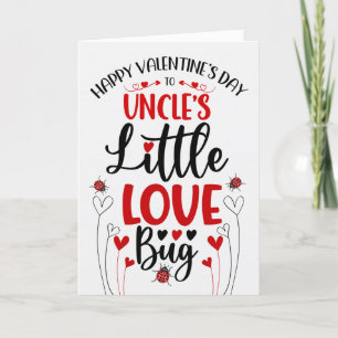 Cartes Pour Fêtes Annuelles Le petit amour de l'oncle Valentine