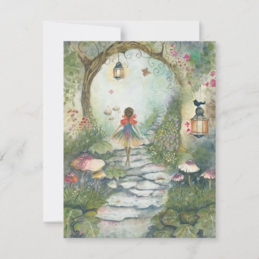 Cartes Pour Fêtes Annuelles Le portail des rêves de Lumina (Devant)