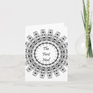 Cartes Pour Fêtes Annuelles Le premier Noel