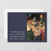 Cartes Pour Fêtes Annuelles Le premier Noël (Devant / Derrière)