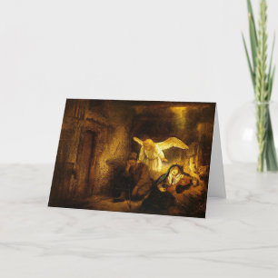 Cartes Pour Fêtes Annuelles Le rêve de Joseph - Noël