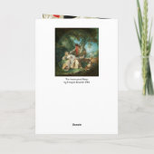 Cartes Pour Fêtes Annuelles Le sommeil interrompu par François Boucher (Dos)