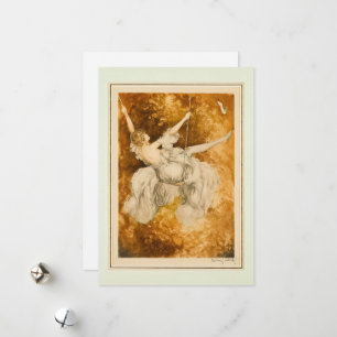 Cartes Pour Fêtes Annuelles Le Swing, 1928 par Louis Icart