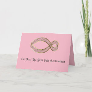Cartes Pour Fêtes Annuelles Le symbole du Fish Christian.