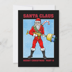 Cartes Pour Fêtes Annuelles Le temps d'action de Santa