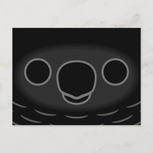 Cartes Pour Fêtes Annuelles Le visage d'un perroquet