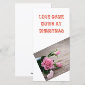 Cartes Pour Fêtes Annuelles Le vrai sens de Noël (Devant / Derrière)