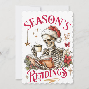 Cartes Pour Fêtes Annuelles Lectures de saison 
