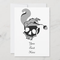 L'écureuil mort gris qui a faim