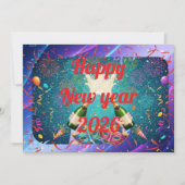 Cartes Pour Fêtes Annuelles Led New year greeting (Devant)