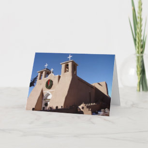 Cartes Pour Fêtes Annuelles L'église Mission San Francisco de Asis à Noël