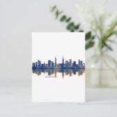 Cartes Pour Fêtes Annuelles Leicester Skyline (Debout devant)