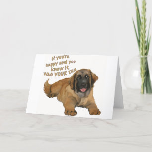 Cartes Pour Fêtes Annuelles Leonberger