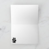 Cartes Pour Fêtes Annuelles Leonberger Père Noël (Intérieur)