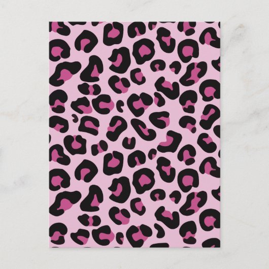 Cartes Pour Fêtes Annuelles Leopard (Devant)