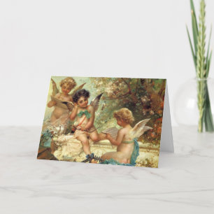 Cartes Pour Fêtes Annuelles Les 3 anges de Zatzka