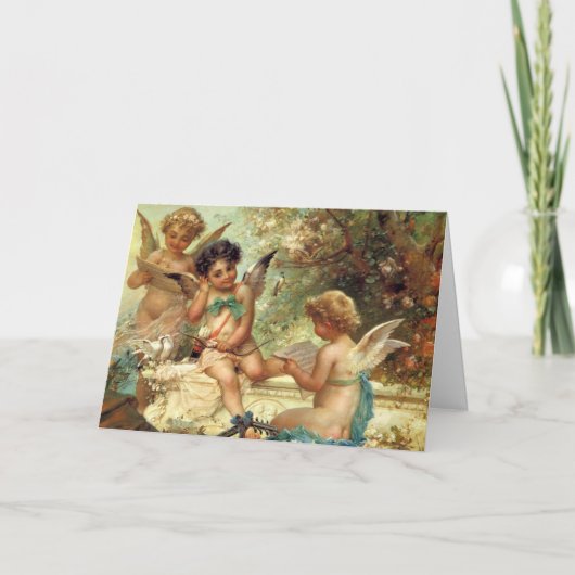 Cartes Pour Fêtes Annuelles Les 3 anges de Zatzka (Devant)