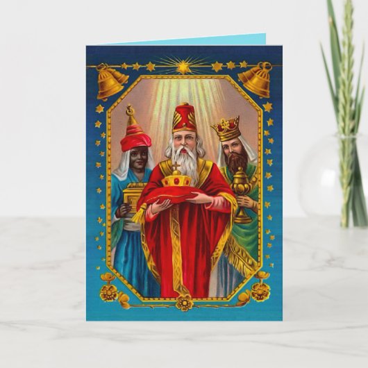 Cartes Pour Fêtes Annuelles Les 3 rois (Devant)