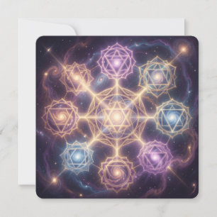Cartes Pour Fêtes Annuelles Les 7 Chakras