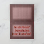 Cartes Pour Fêtes Annuelles Les amateurs de chevaux Valentine (Intérieur)