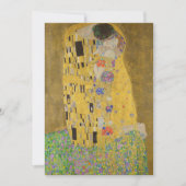 Cartes Pour Fêtes Annuelles Les amoureux embrasser Embrace par Gustav Klimt (Devant)