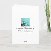 Cartes Pour Fêtes Annuelles Les anges dans la Tombe/Art-Pâques (Dos)