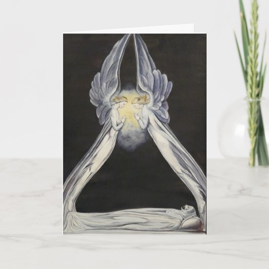 Cartes Pour Fêtes Annuelles Les anges dans la Tombe/Art-Pâques (Devant)